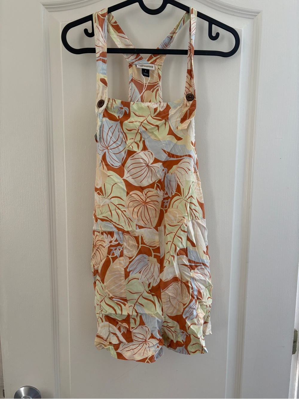 Patagonia Floral Overall Romper